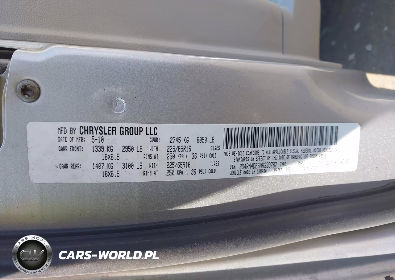 2010 Dodge Grand Caravan Se VIN:2D4RN4DE5AR339787 - 9