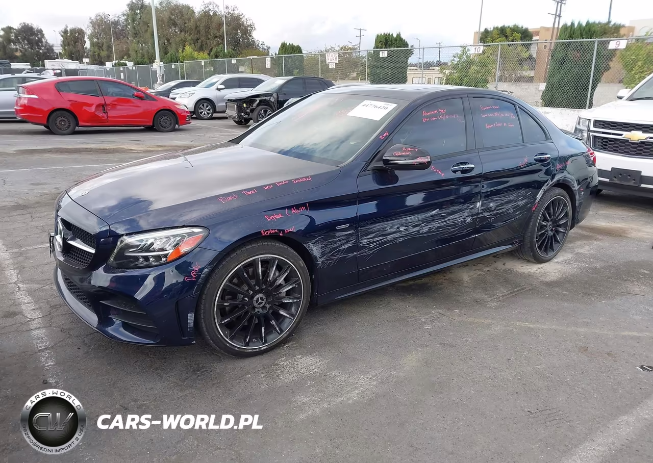 2021 Mercedes-Benz C 300 Sedan VIN:W1KWF8DB2MR648644 - 2