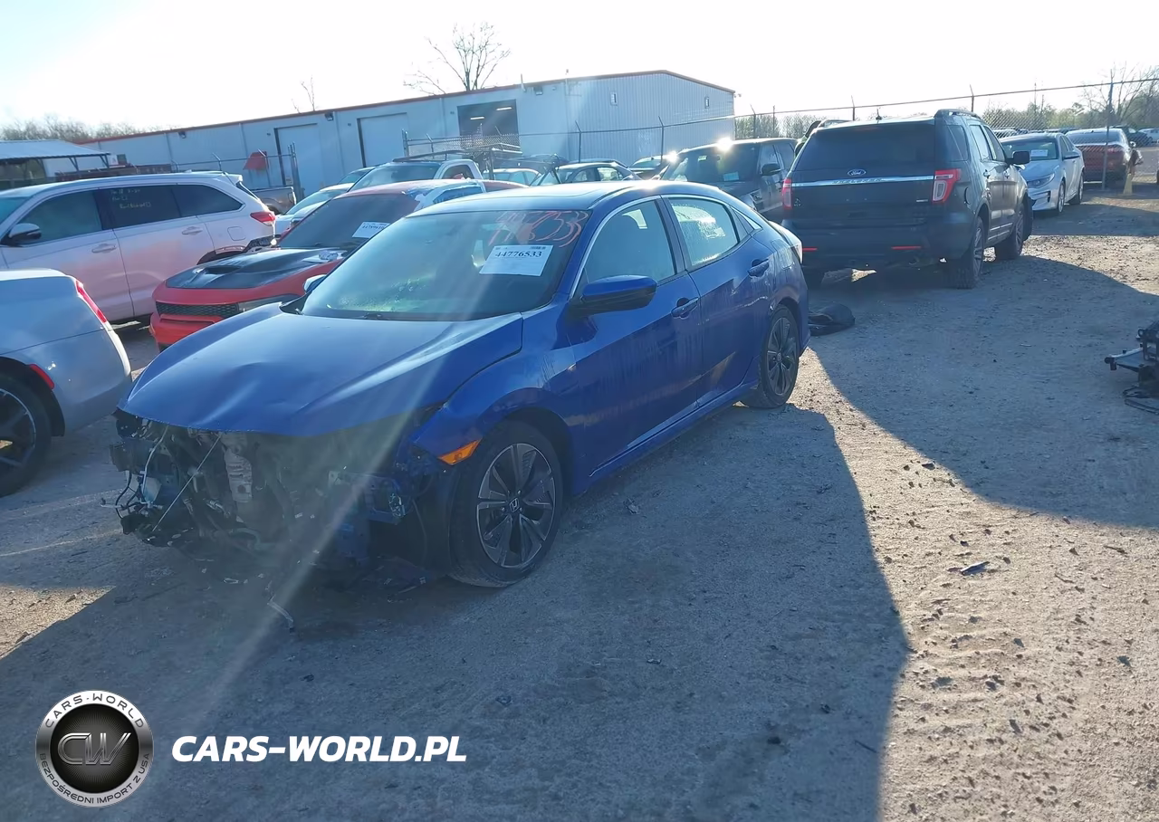 2017 Honda Civic Ex VIN:SHHFK7H59HU200416 - 2