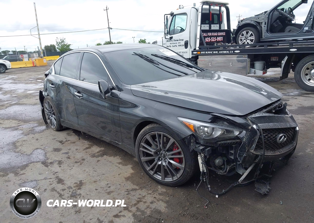 2018 Infiniti Q50 3.0T Red Sport 400