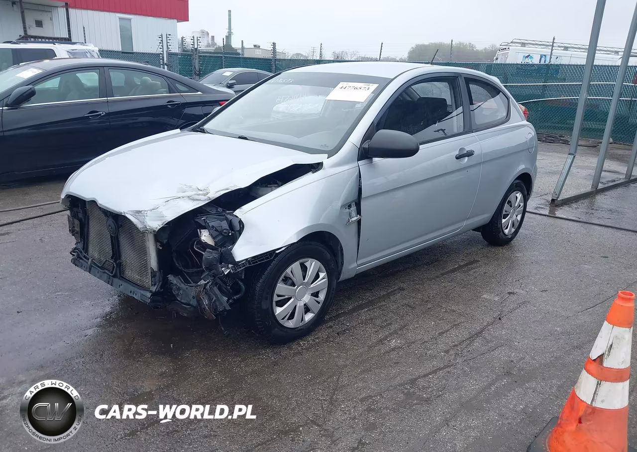 2008 Hyundai Accent Gs VIN:KMHCM36CX8U058766 - 2