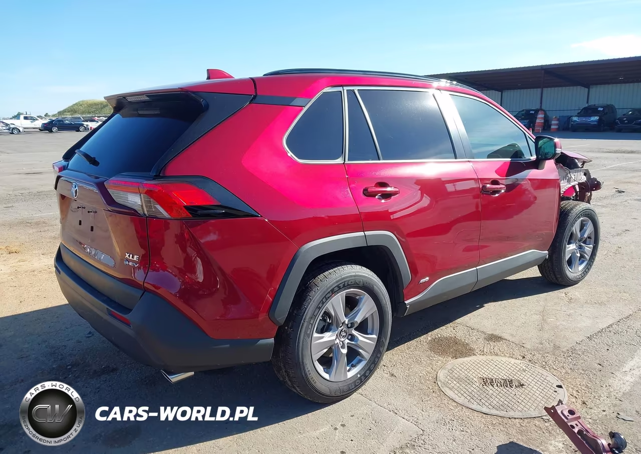 2025 Toyota Rav4 Hybrid Xle VIN:JTMRWRFV7SD317542 - 4