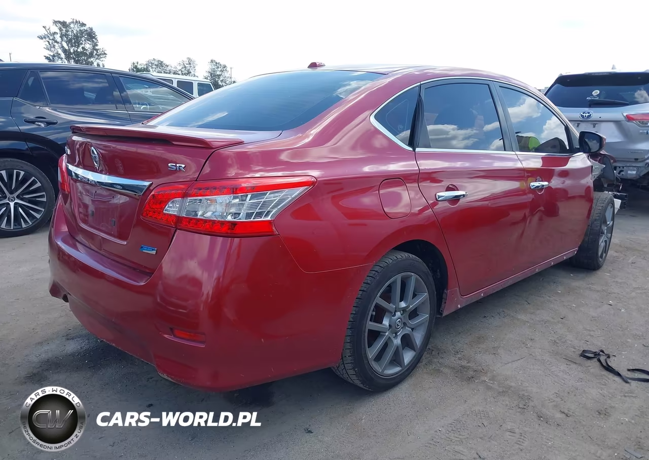 2013 Nissan Sentra Sr VIN:3N1AB7AP1DL639423 - 4