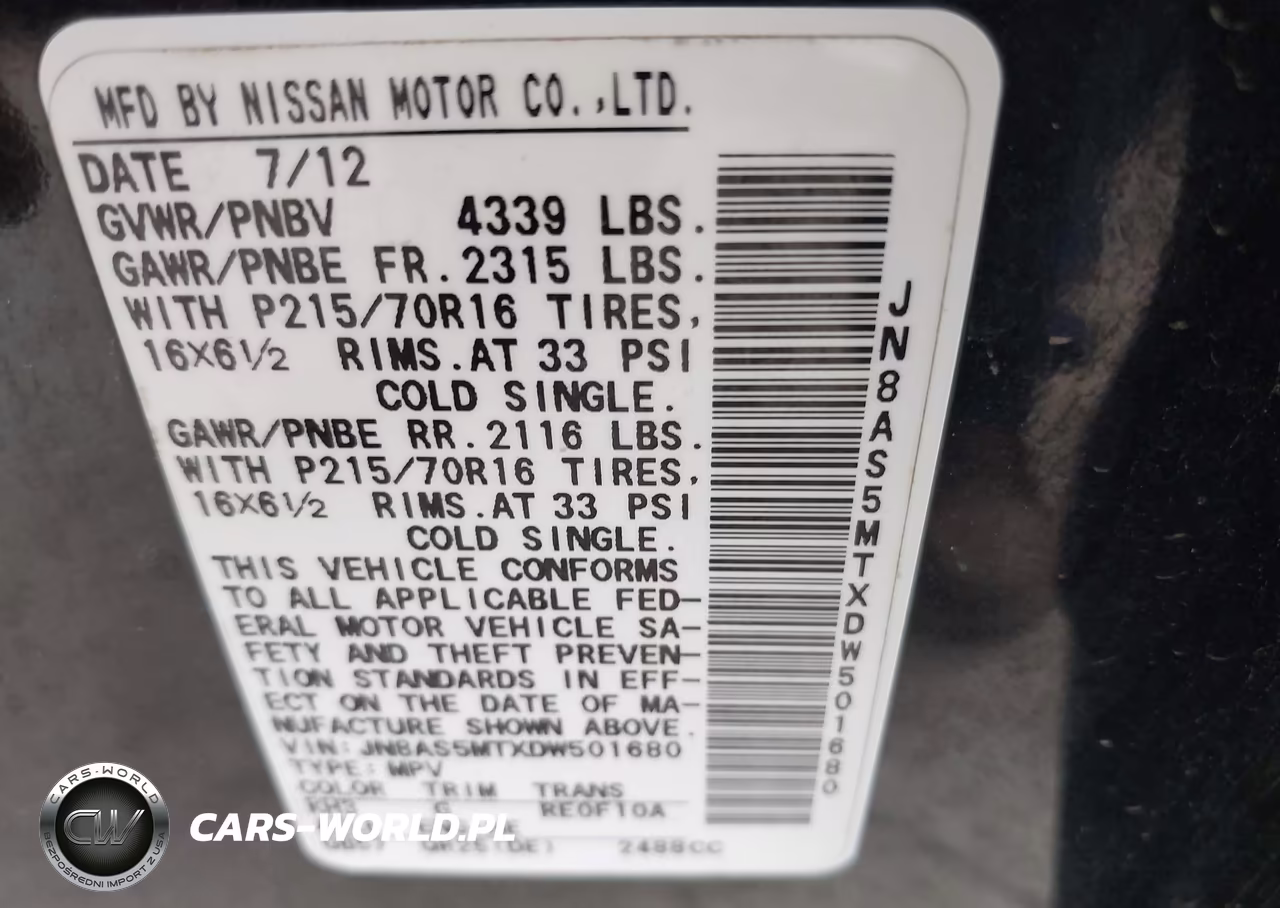 2013 Nissan Rogue S VIN:JN8AS5MTXDW501680 - 9