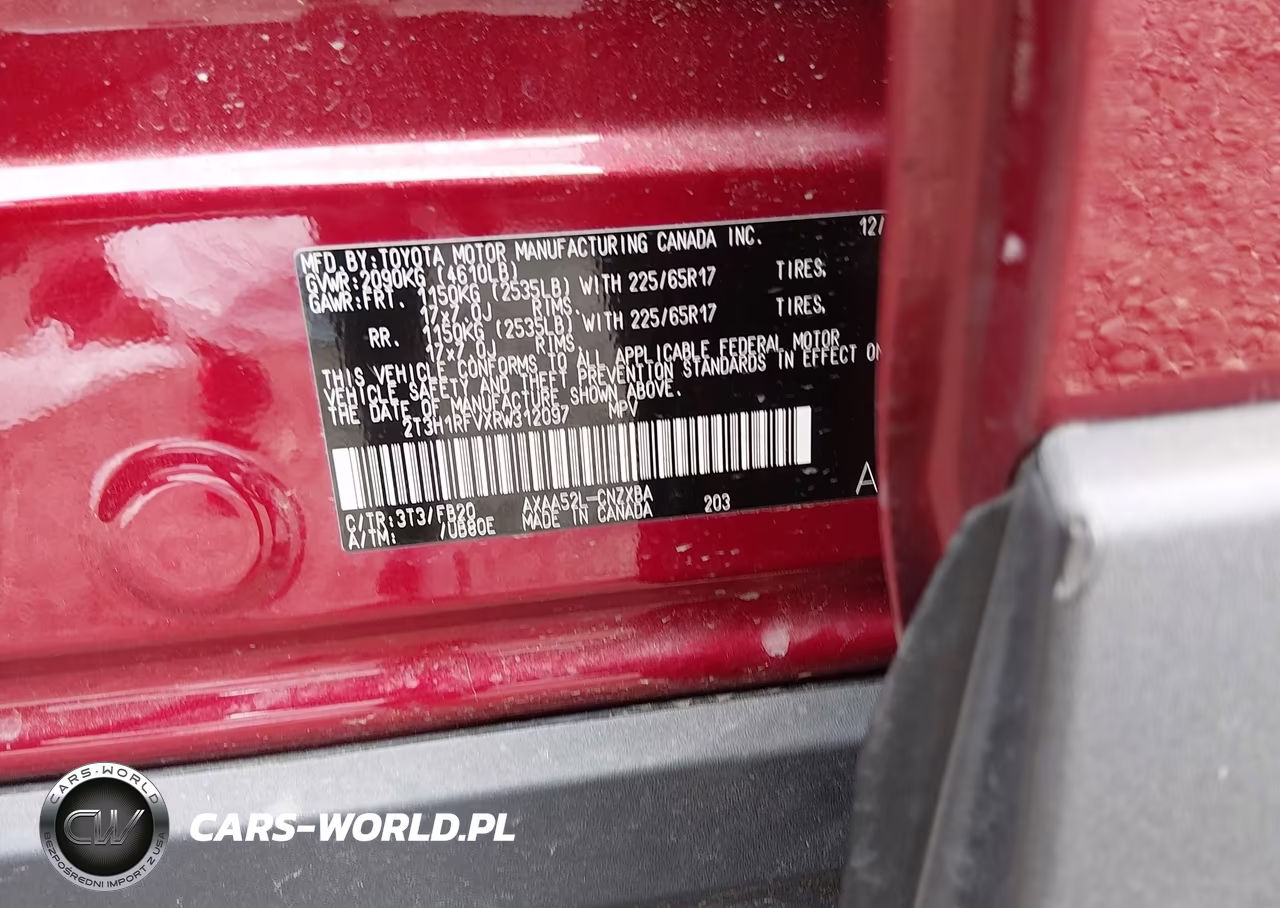 2024 Toyota Rav4 Le VIN:2T3H1RFVXRW312097 - 9