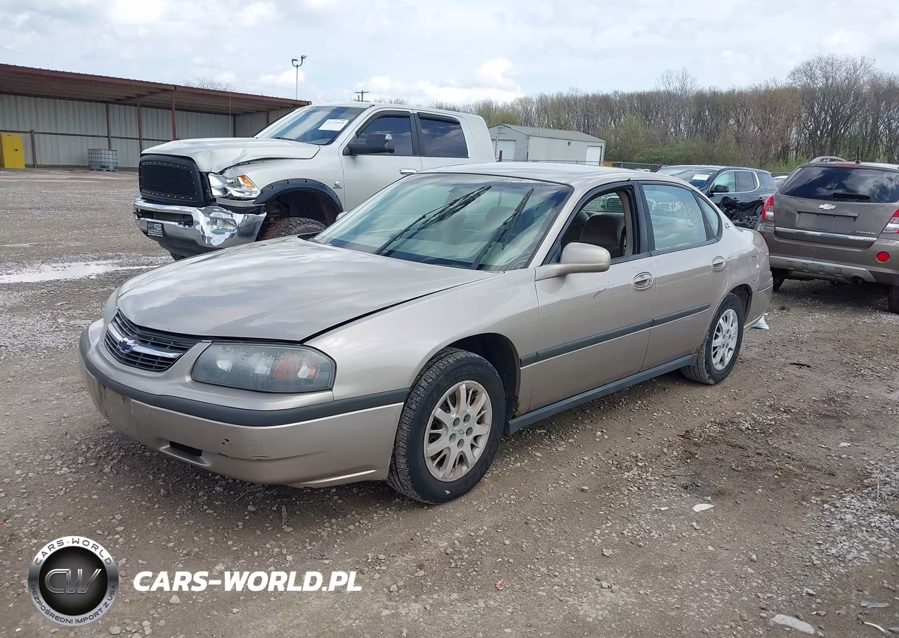 2001 Chevrolet Impala VIN:2G1WF55E319304885 - 2
