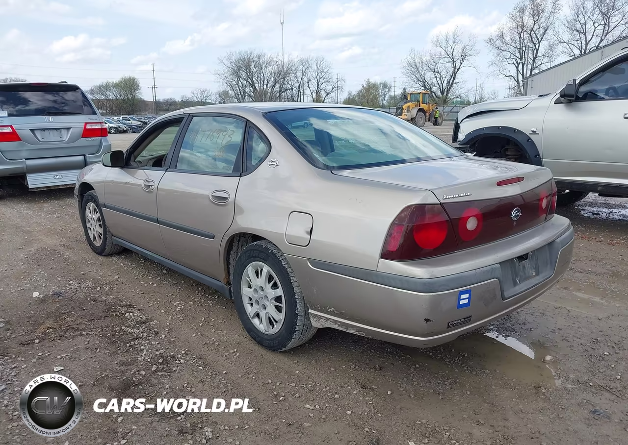 2001 Chevrolet Impala VIN:2G1WF55E319304885 - 3