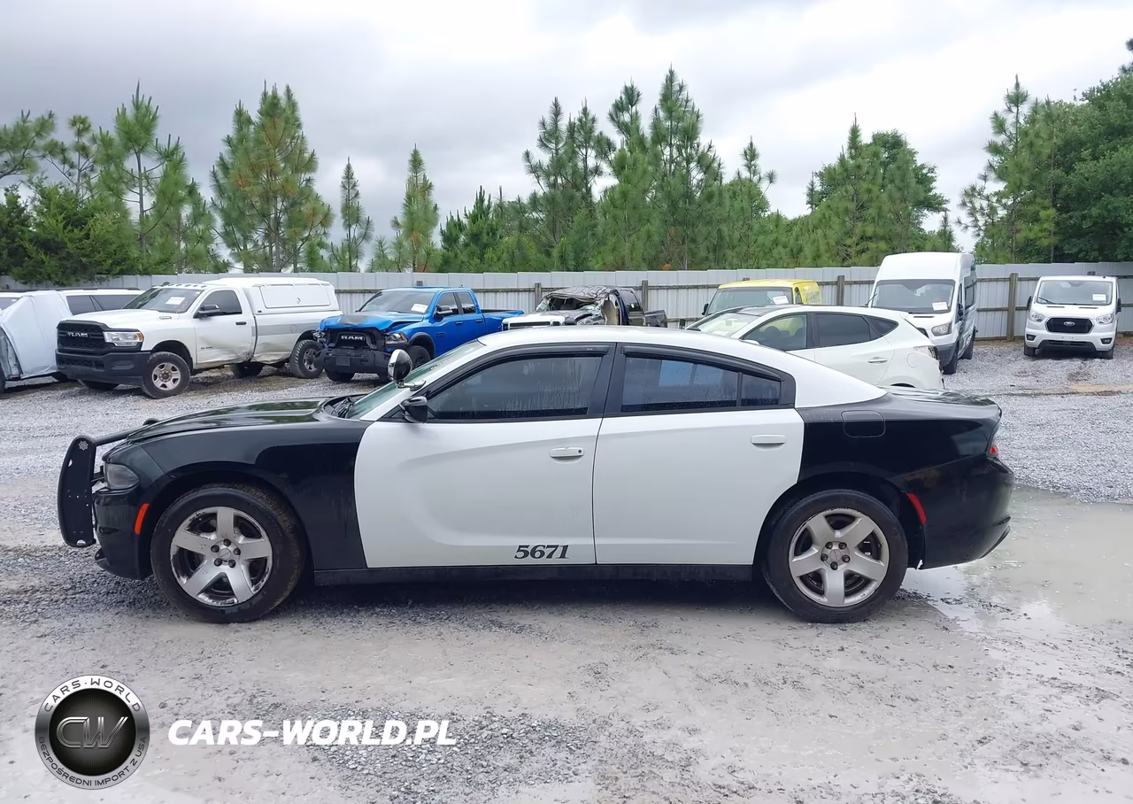 2015 Dodge Charger Police VIN:2C3CDXATXFH748363 - 14