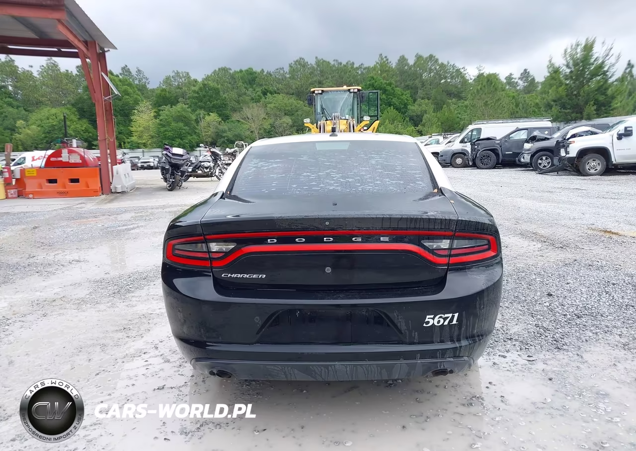 2015 Dodge Charger Police VIN:2C3CDXATXFH748363 - 16