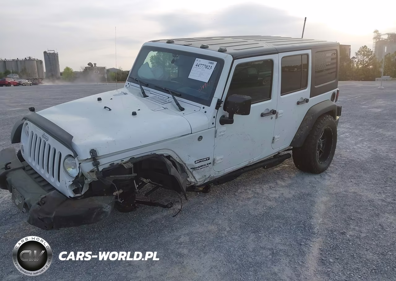 2017 Jeep Wrangler Unlimited Sport VIN:1C4BJWDG6HL597763 - 2