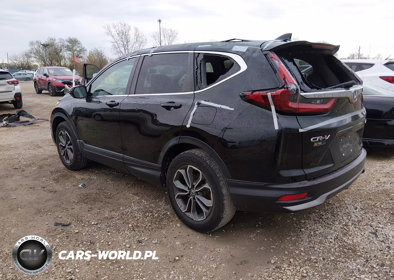 2020 Honda Cr-V Awd Ex VIN:7FARW2H55LE016187 - 3