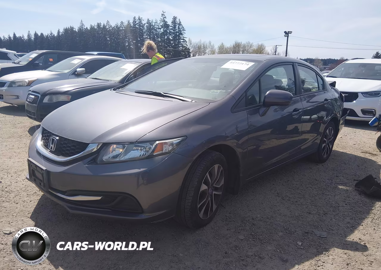 2014 Honda Civic Ex VIN:19XFB2F85EE255366 - 2