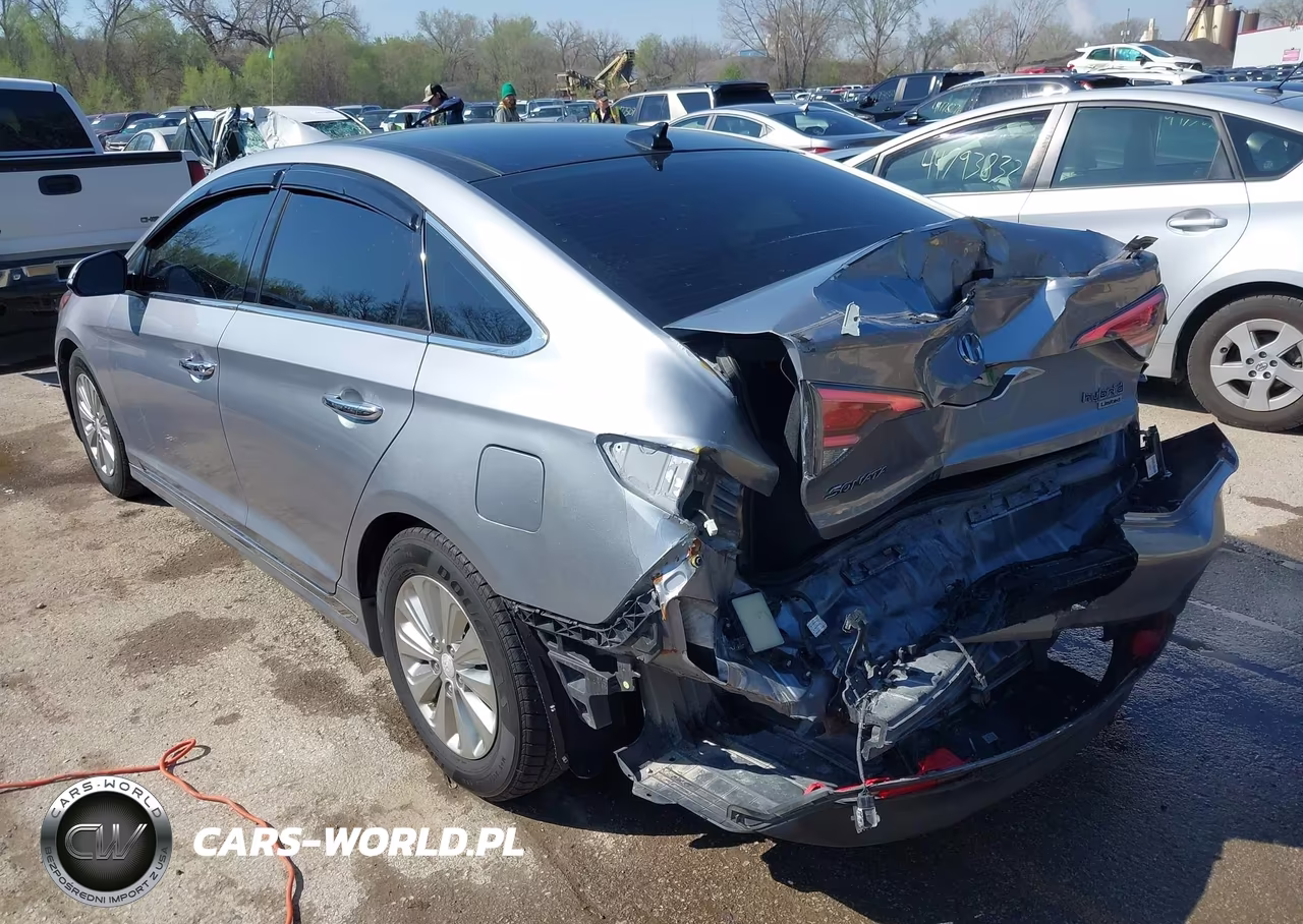 2017 Hyundai Sonata Hybrid Limited VIN:KMHE34L18HA048033 - 3