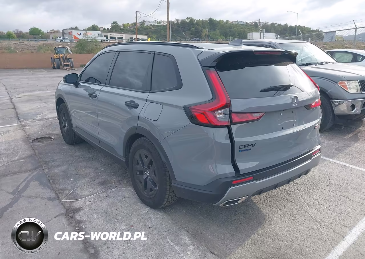 2026 Honda Cr-V Hybrid Awd Trailsport VIN:7FARS6H66TE028991 - 3