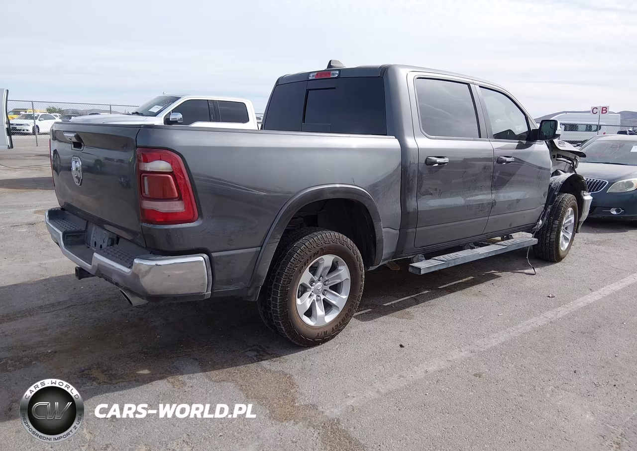 2021 Ram 1500 Laramie 4X4 5'7 Box VIN:1C6SRFJT6MN508435 - 4