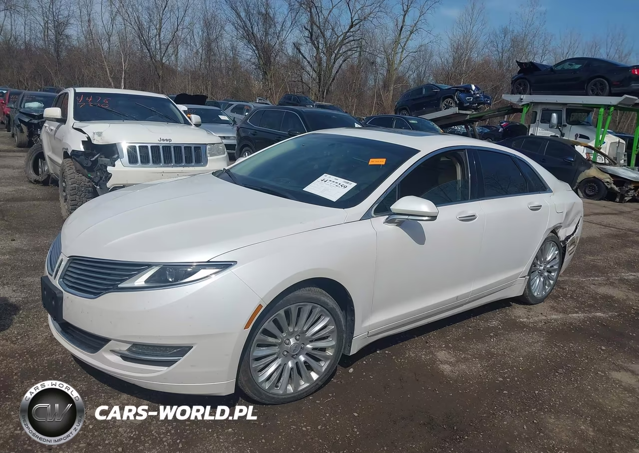 2016 Lincoln Mkz VIN:3LN6L2J99GR615632 - 2