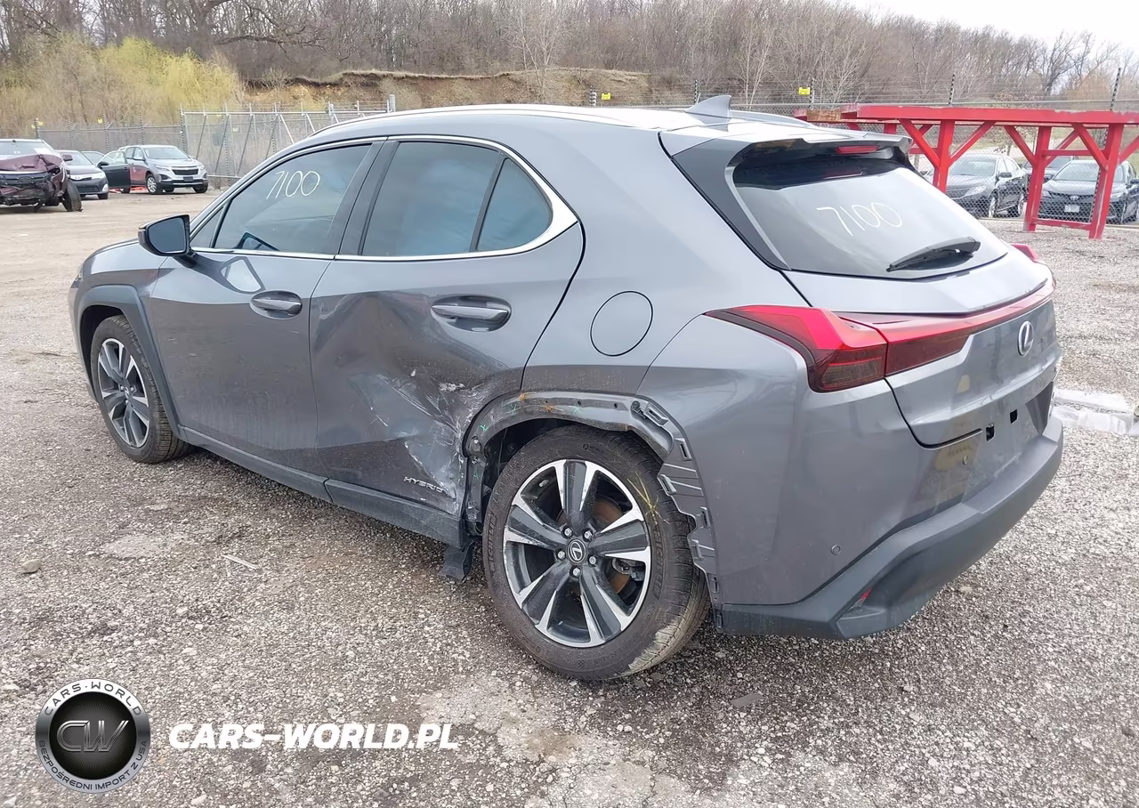 2021 Lexus Ux 250H VIN:JTHP9JBH4M2045562 - 3