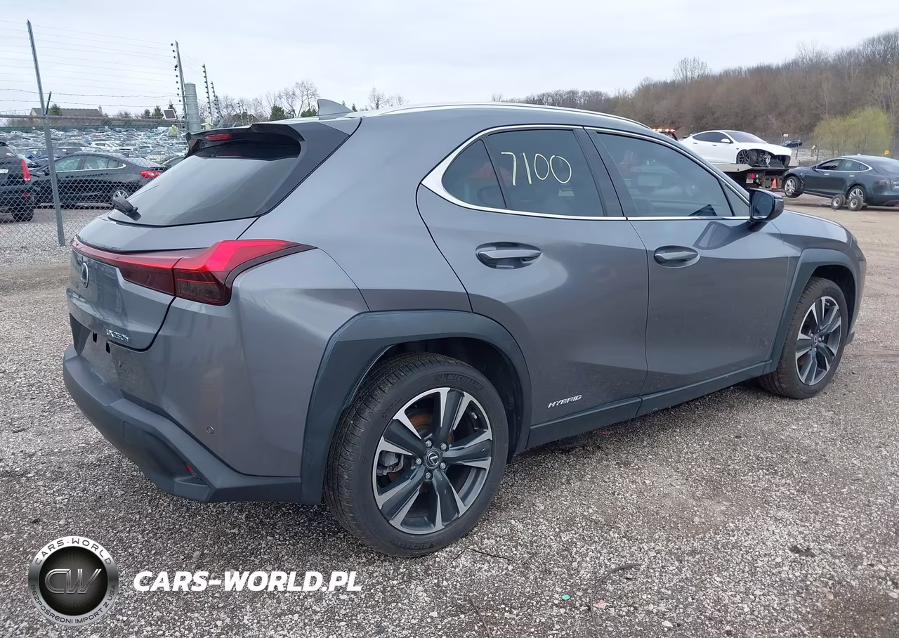 2021 Lexus Ux 250H VIN:JTHP9JBH4M2045562 - 4