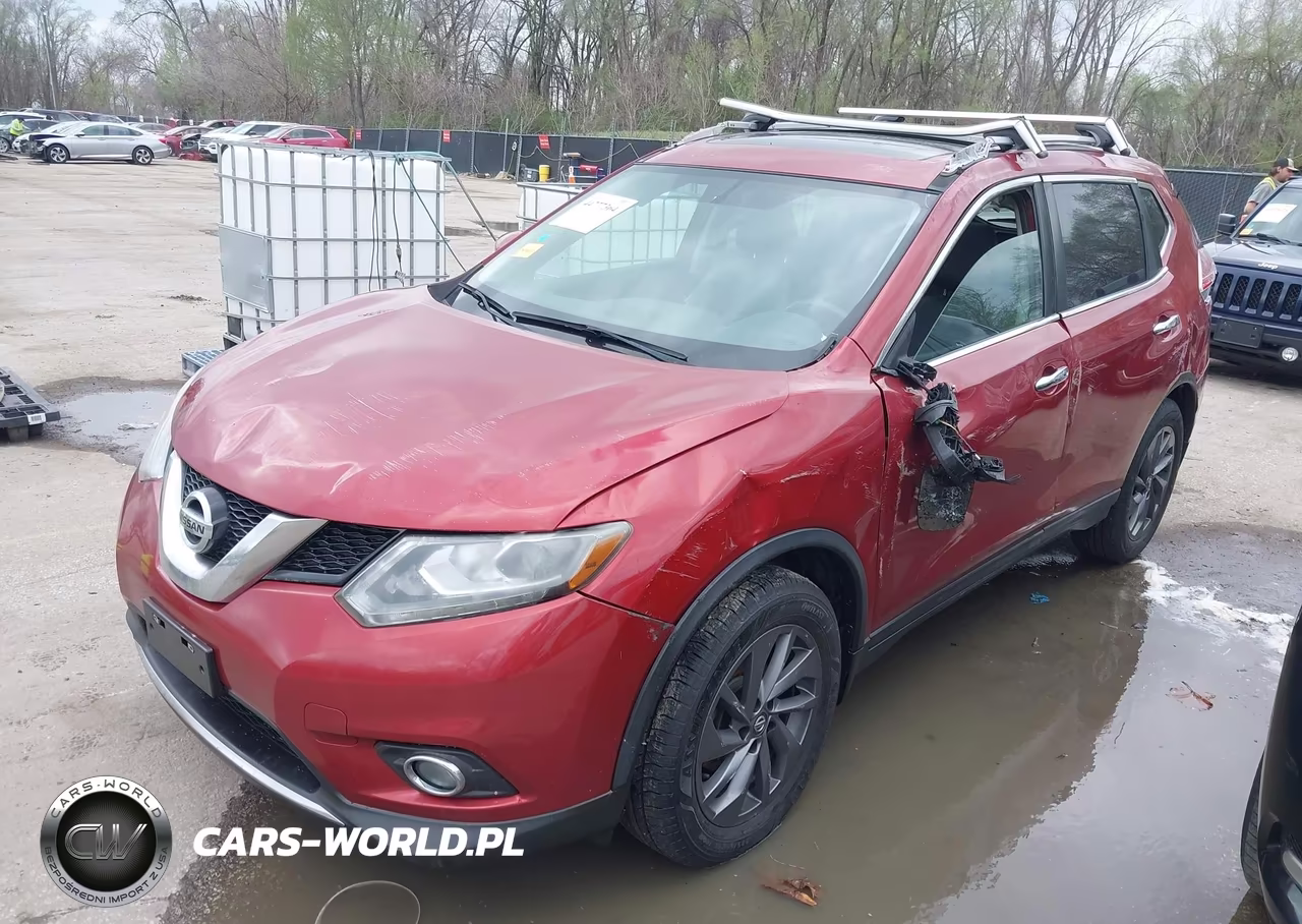 2016 Nissan Rogue Sl VIN:5N1AT2MV0GC828356 - 2