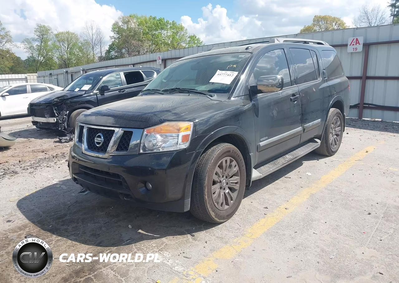 2015 Nissan Armada Platinum VIN:5N1BA0NC9FN615954 - 2