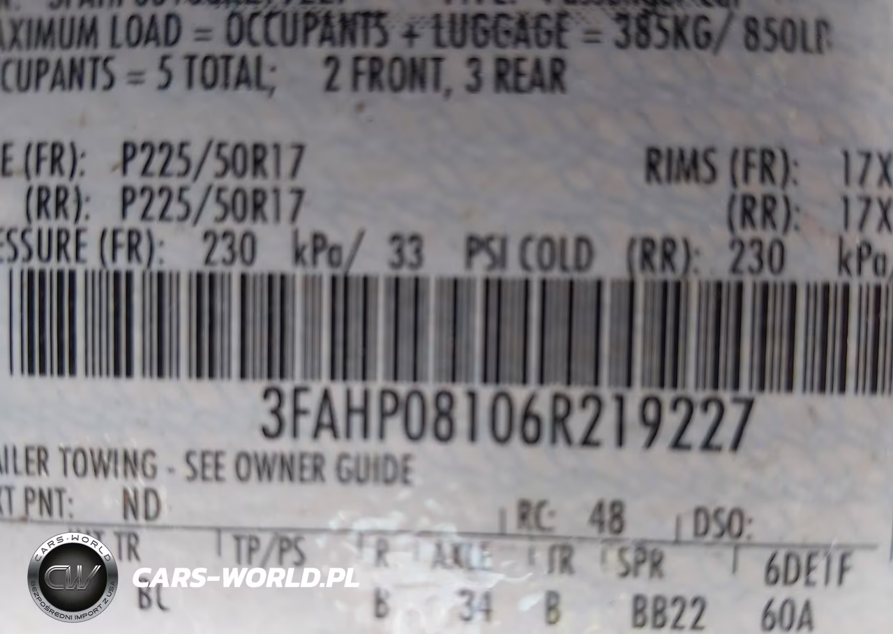 2006 Ford Fusion Sel VIN:3FAHP08106R219227 - 9