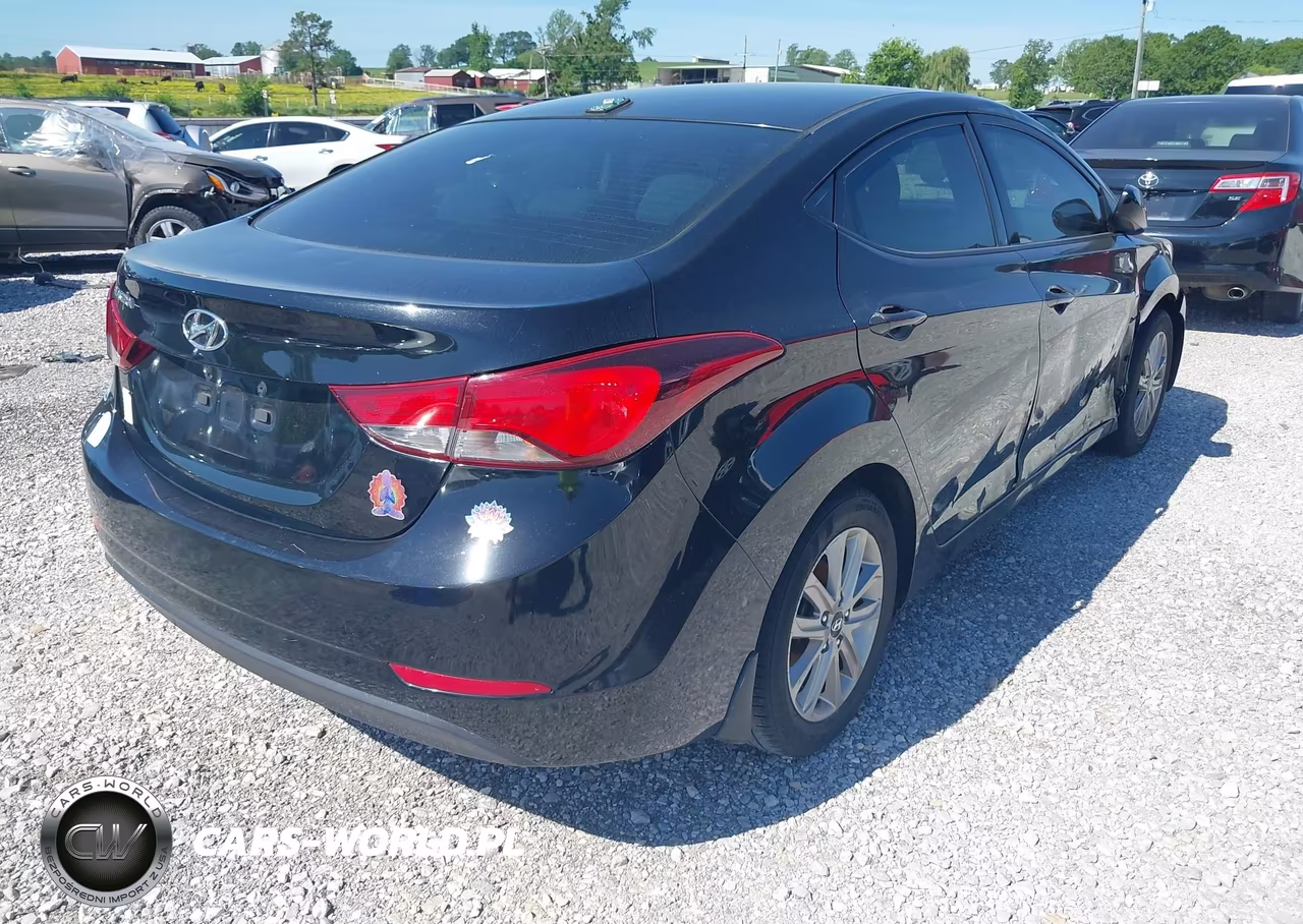 2016 Hyundai Elantra Se VIN:5NPDH4AE8GH656830 - 4