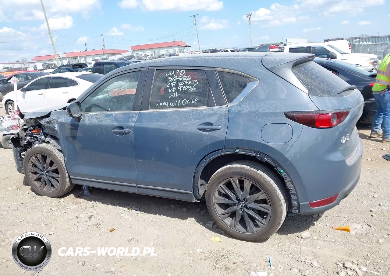 2021 Mazda Cx-5 Carbon Edition Turbo VIN:JM3KFACY3M0397036 - 14