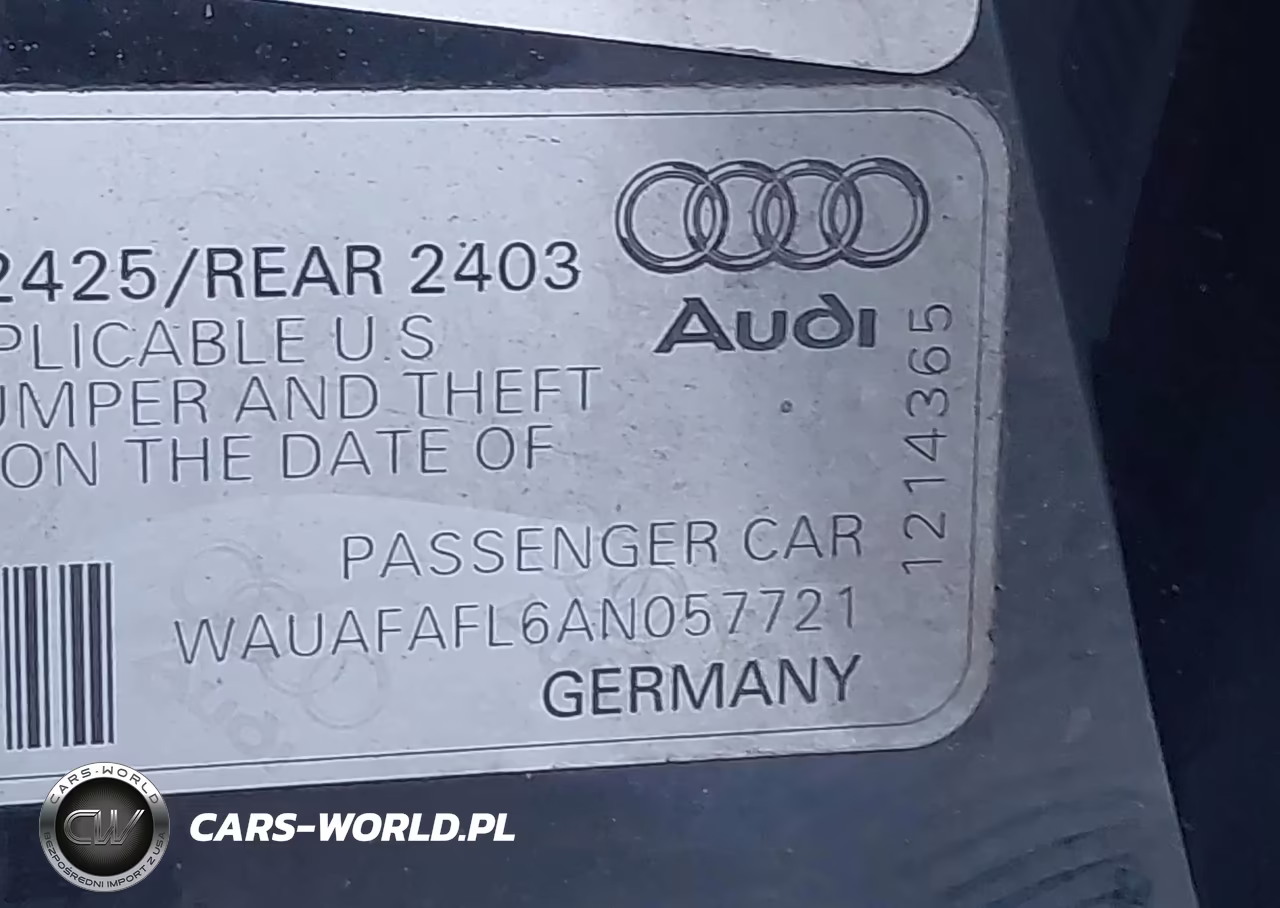 2010 Audi A4 2.0T Premium VIN:WAUAFAFL6AN057721 - 9