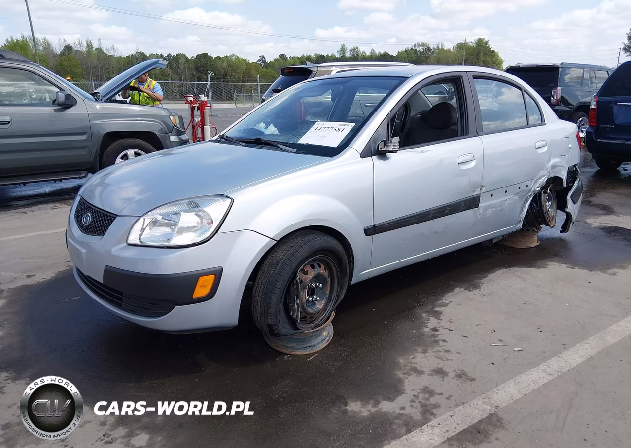 2009 Kia Rio Lx VIN:KNADE223196522231 - 2
