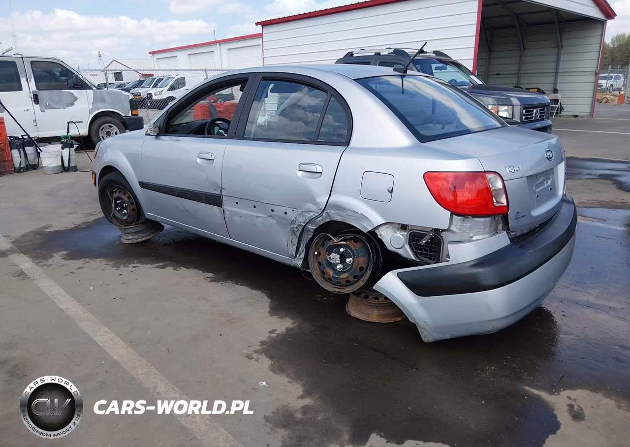 2009 Kia Rio Lx VIN:KNADE223196522231 - 3