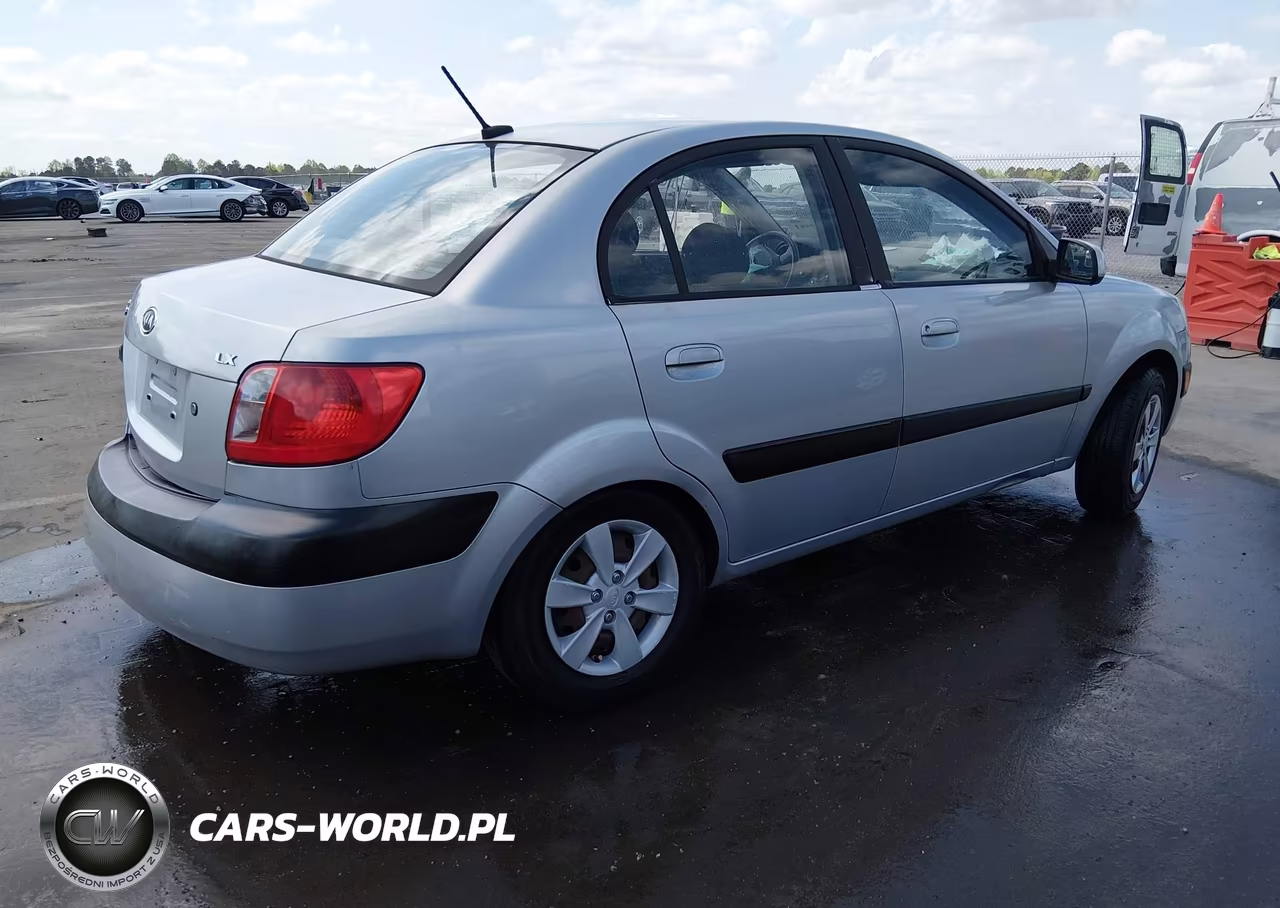 2009 Kia Rio Lx VIN:KNADE223196522231 - 4