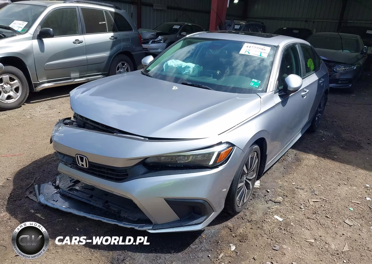 2022 Honda Civic Ex VIN:JHMFE1F74NX008850 - 2