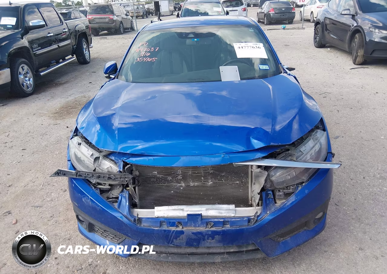 2017 Honda Civic Touring VIN:2HGFC3B93HH354165 - 12