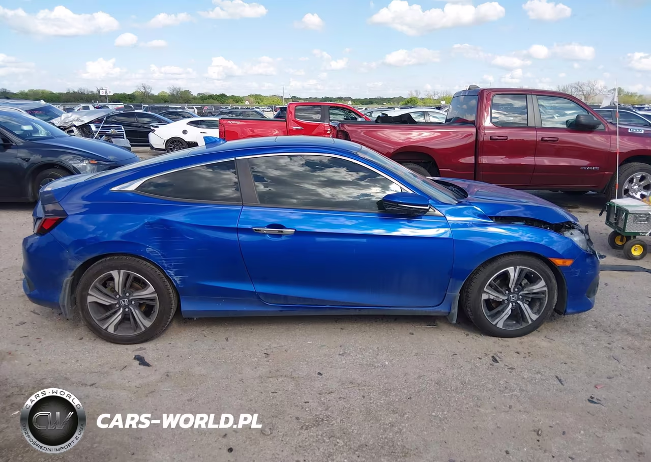 2017 Honda Civic Touring VIN:2HGFC3B93HH354165 - 13
