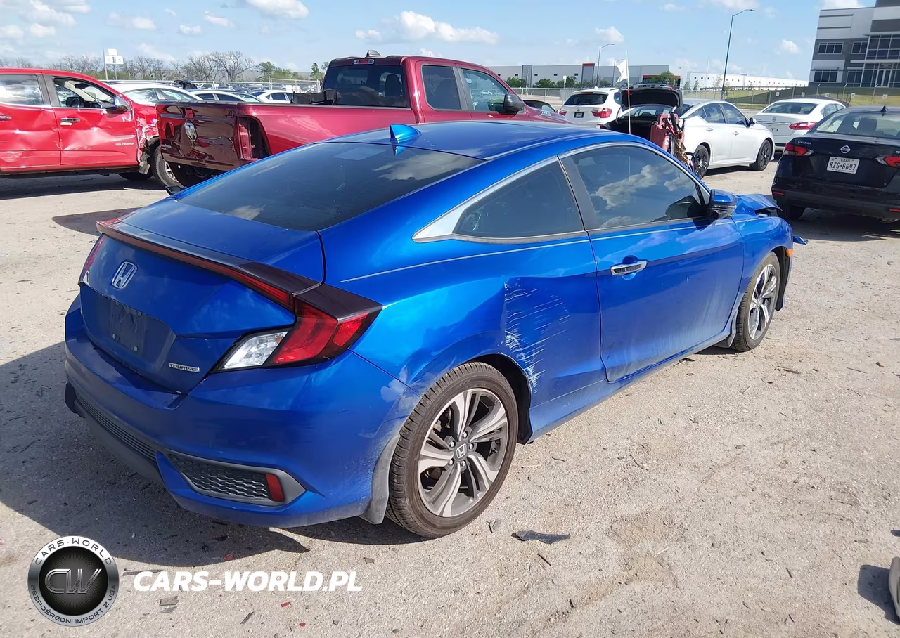2017 Honda Civic Touring VIN:2HGFC3B93HH354165 - 4