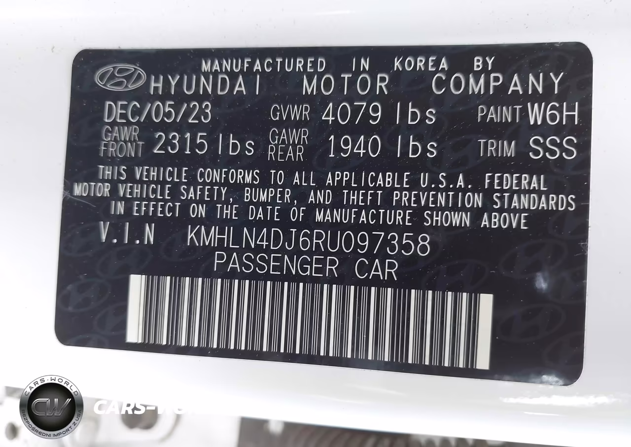 2024 Hyundai Elantra Hybrid Limited VIN:KMHLN4DJ6RU097358 - 9
