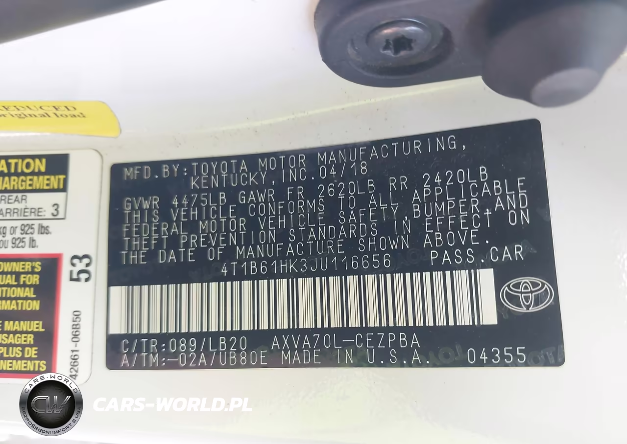 2018 Toyota Camry Xse VIN:4T1B61HK3JU116656 - 9