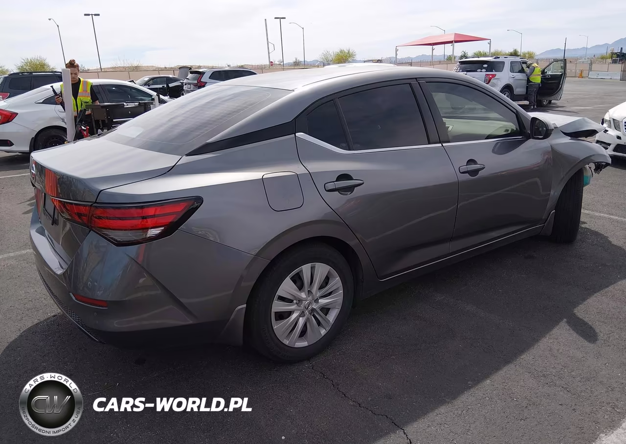 2020 Nissan Sentra S Xtronic Cvt VIN:3N1AB8BV4LY306962 - 4