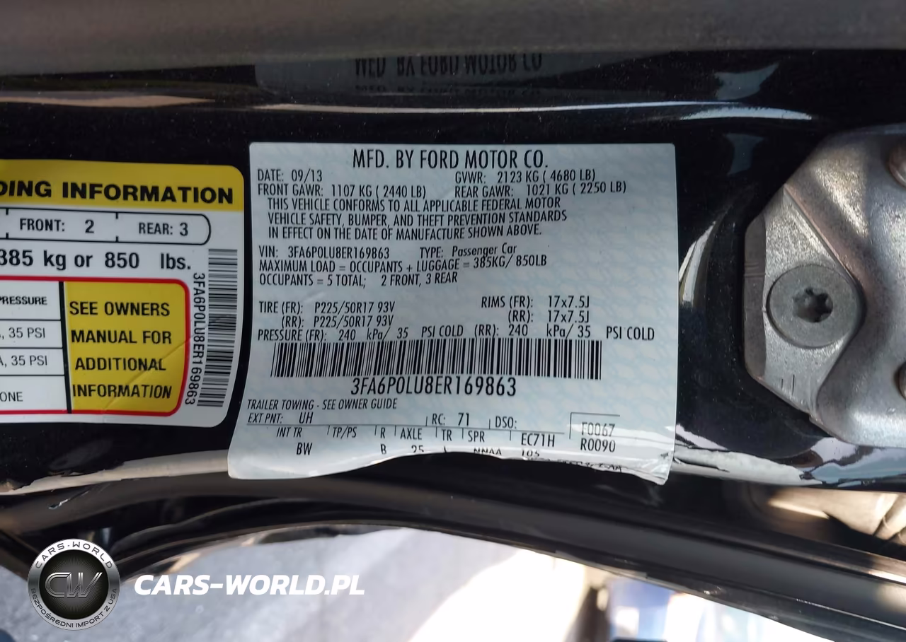 2014 Ford Fusion Hybrid Se VIN:3FA6P0LU8ER169863 - 9