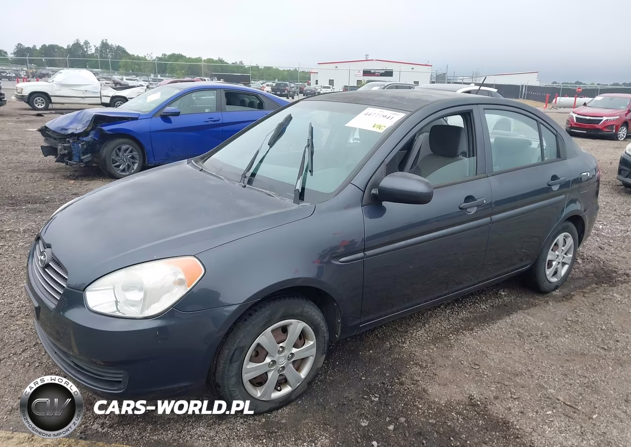 2010 Hyundai Accent Gls VIN:KMHCN4AC0AU517352 - 2