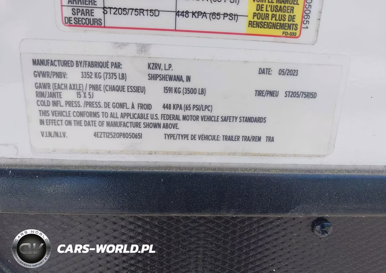2023 Venture Sporttrek Rv VIN:4EZT12520P8050651 - 9