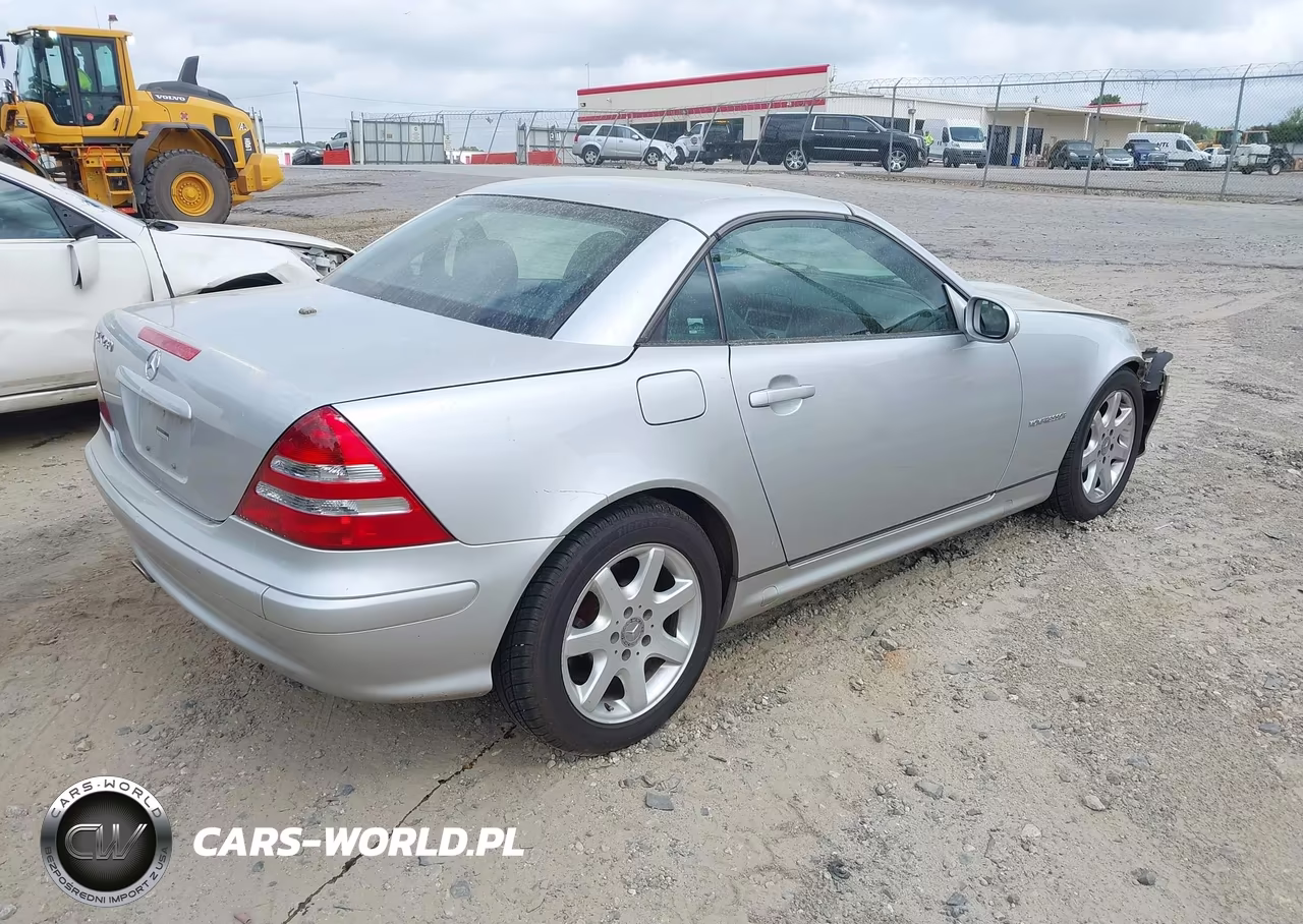 2003 Mercedes-Benz Slk 230 Kompressor VIN:WDBKK49F03F289141 - 4