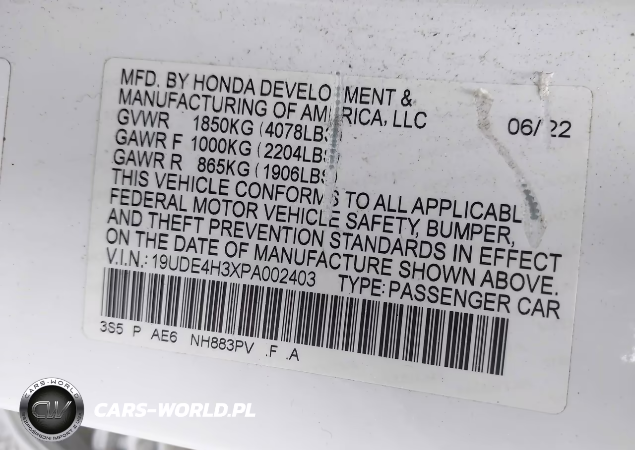 2023 Acura Integra A-Spec VIN:19UDE4H3XPA002403 - 9