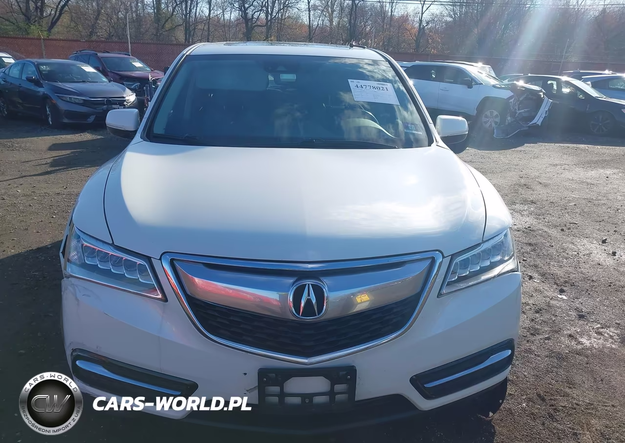 2016 Acura Mdx Technology Acurawatch Plus Packages-Technology Package VIN:5FRYD4H44GB010479 - 12