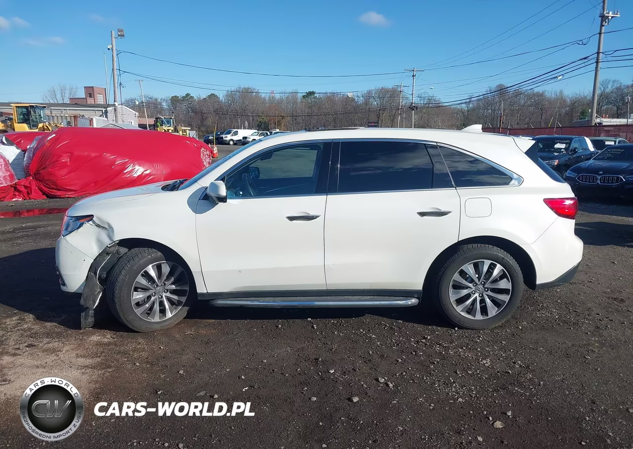 2016 Acura Mdx Technology Acurawatch Plus Packages-Technology Package VIN:5FRYD4H44GB010479 - 14