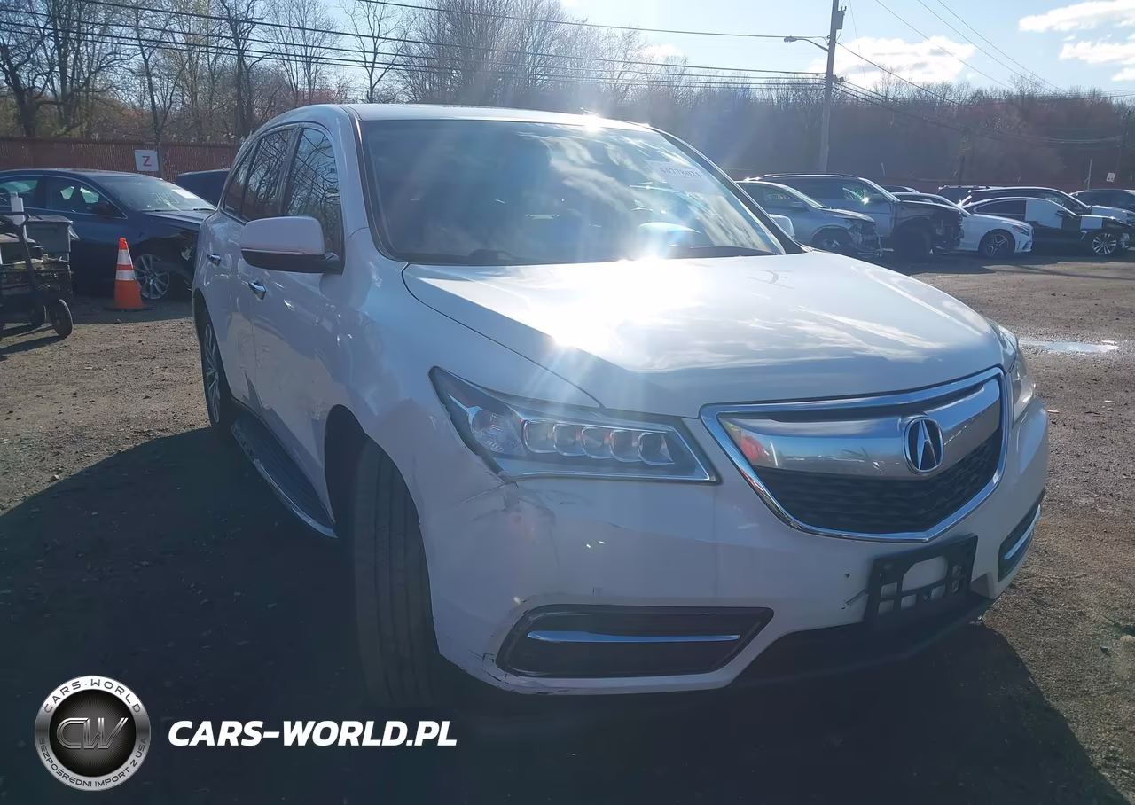 2016 Acura Mdx Technology Acurawatch Plus Packages-Technology Package VIN:5FRYD4H44GB010479 - 17