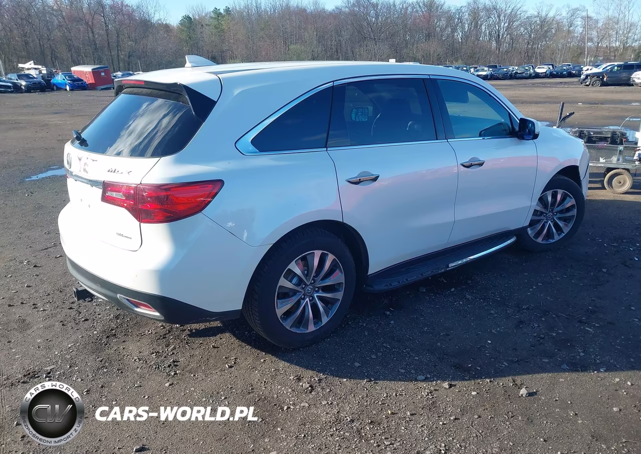 2016 Acura Mdx Technology Acurawatch Plus Packages-Technology Package VIN:5FRYD4H44GB010479 - 4