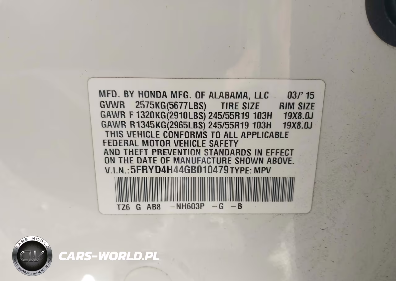 2016 Acura Mdx Technology Acurawatch Plus Packages-Technology Package VIN:5FRYD4H44GB010479 - 9