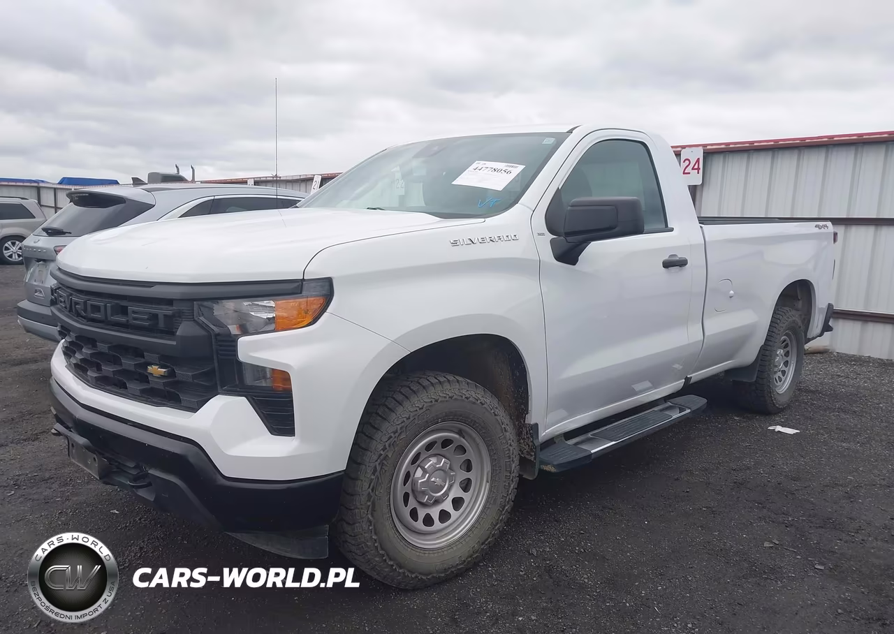 2022 Chevrolet Silverado 1500 4Wd Long Bed Wt VIN:3GCNDAED5NG518247 - 2