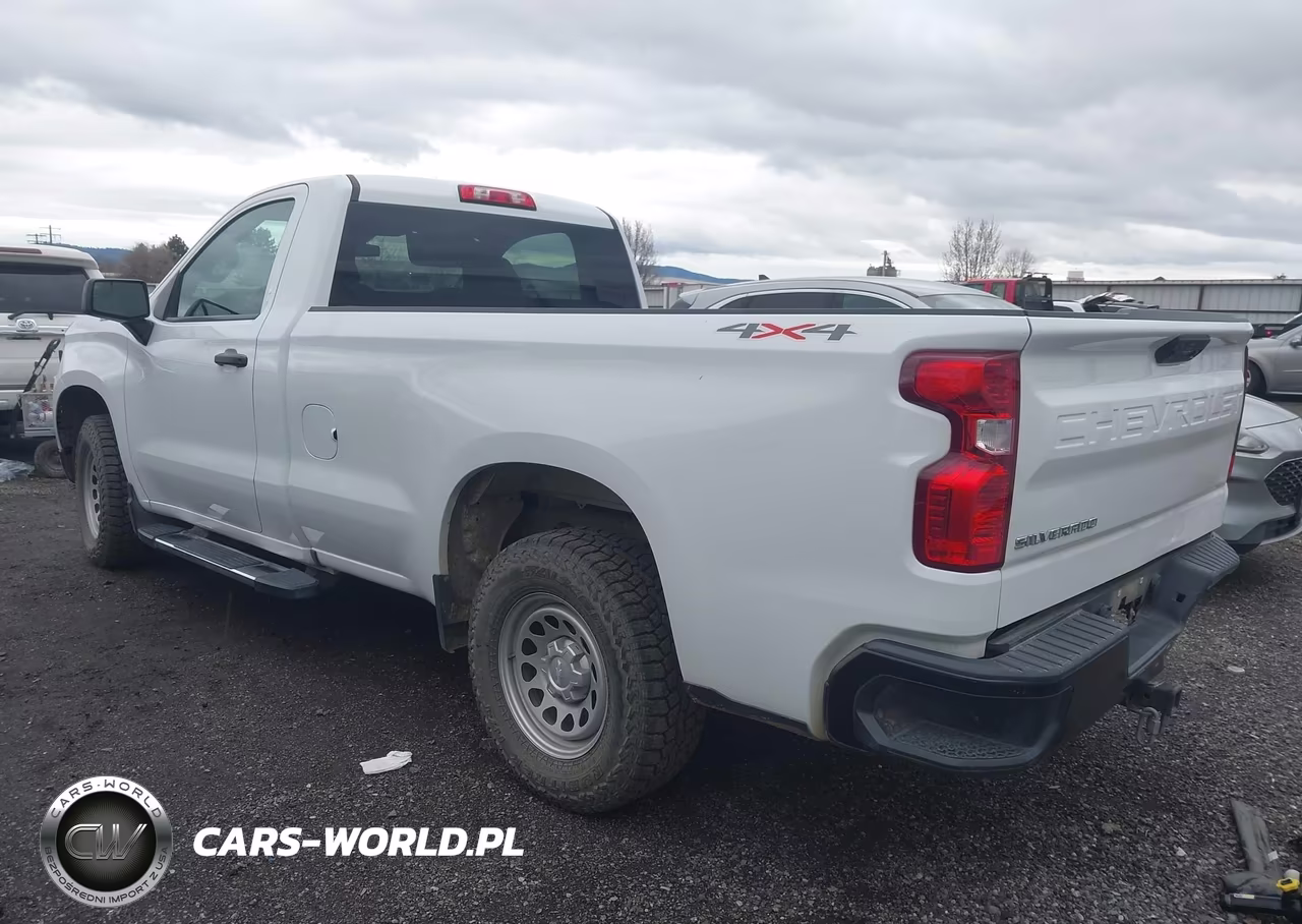 2022 Chevrolet Silverado 1500 4Wd Long Bed Wt VIN:3GCNDAED5NG518247 - 3